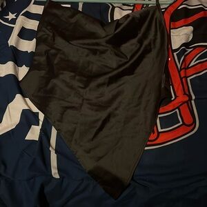 Women’s brand new black satin top